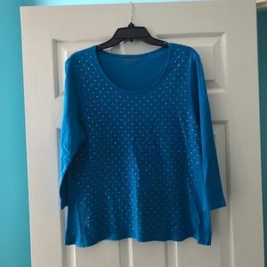 Chico's Zenergy 3/4 Sleeve Top 12 L Chico's 2